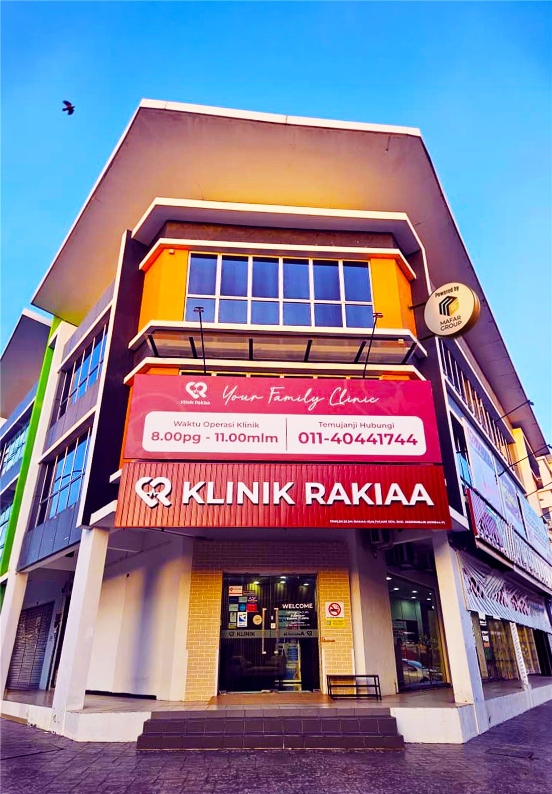 Klinik Rakiaa Bandar Puteri Bangi.